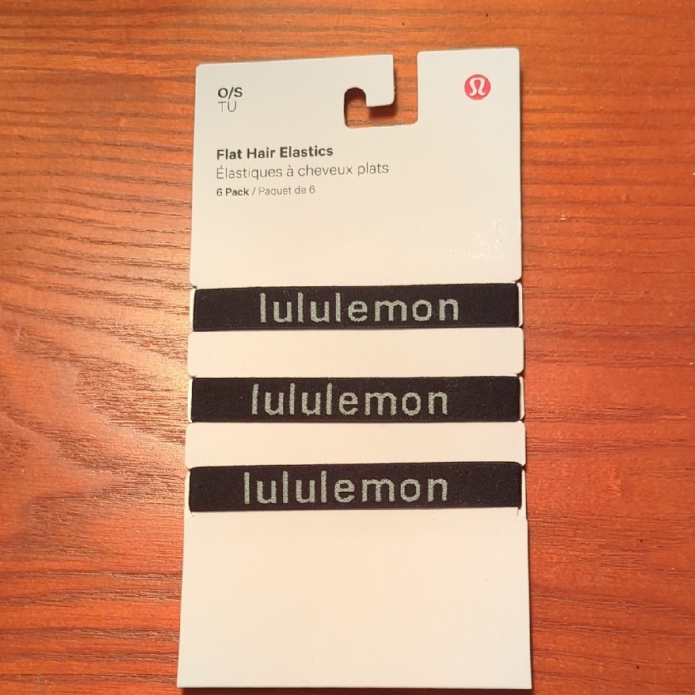 Lululemon Black Hair Elastics